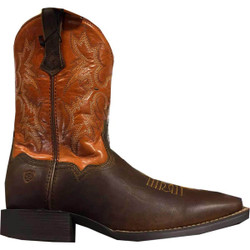 Ariat Youth Tombstone Powder Brown/Sunnyside Western Boot